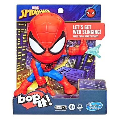 Marvel SpiderMan BOP IT! Spider-Man BopIt! Hasbro Game - NEW - 2021 Hot Toy