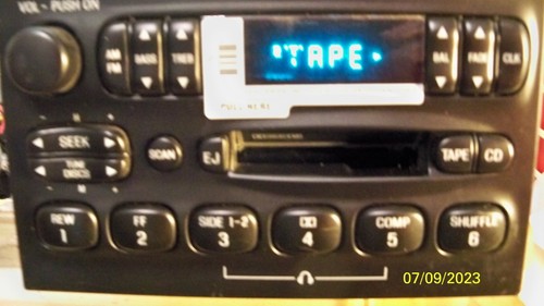 1996 to 1998 F6XF-19B132-EC* Villager Quest Vans Radio Cassette Tested 19B165 - Picture 2 of 9