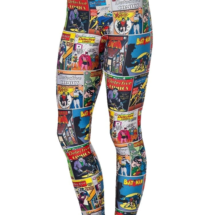 Batman Spandex Leggings tamaño regular para De mujer
