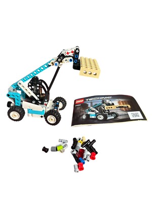 lego technic Gabelstapler  42133 Ohne OVP Mit Anleitung Sollte Vollständig Sein