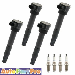 For Mitsubishi Eclipse Galant Lancer Ignition Coils B2897 4 4 Spark Plugs Ebay