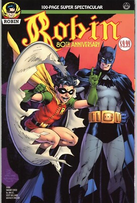 Robin 80th Anniversary 100 Page Super Spectacular 1B Jim Lee 1940s