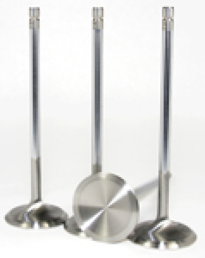 GSC PD +1mm 214N Chrome Polished Intake Valves Fits Mitsubishi EVO X