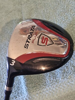 Callaway Strata Plus 2019 15* 3 Wood Uniflex Graphite Very Good..LH golf