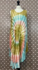 Tie Dye Colourful Bohemian Dress