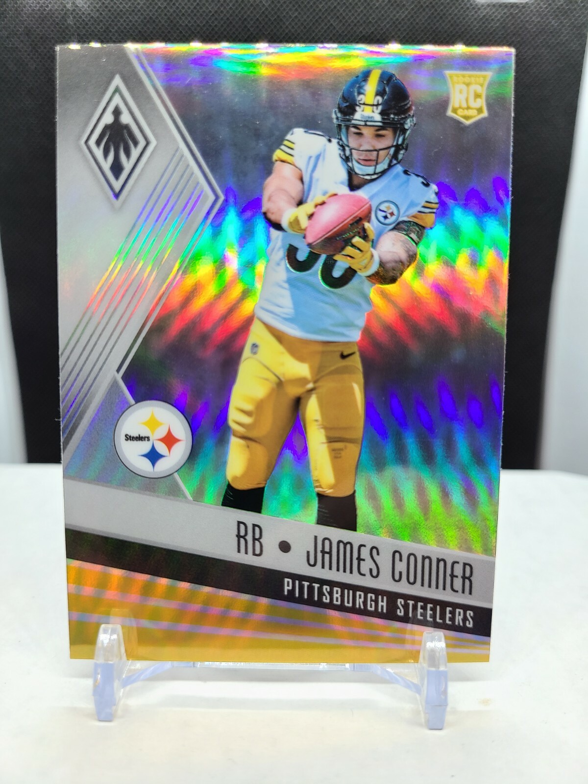 2017 Panini Phoenix James Conner Rookie Base!