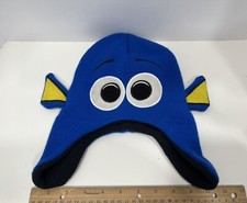 Disney Pixar Finding Dory Character Acrylic Knit Hat Child One Size, Dory