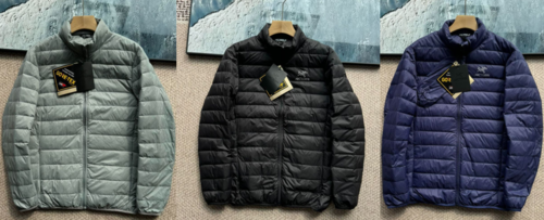 vedi descrizione taglia M 5XL Arc'teryx logo stand colletto piumino leggero