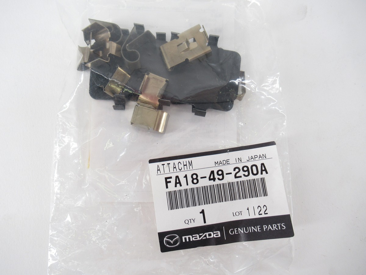 Genuine OEM Mazda FA18-49-290A Rear Disc Brake Hardware | eBay