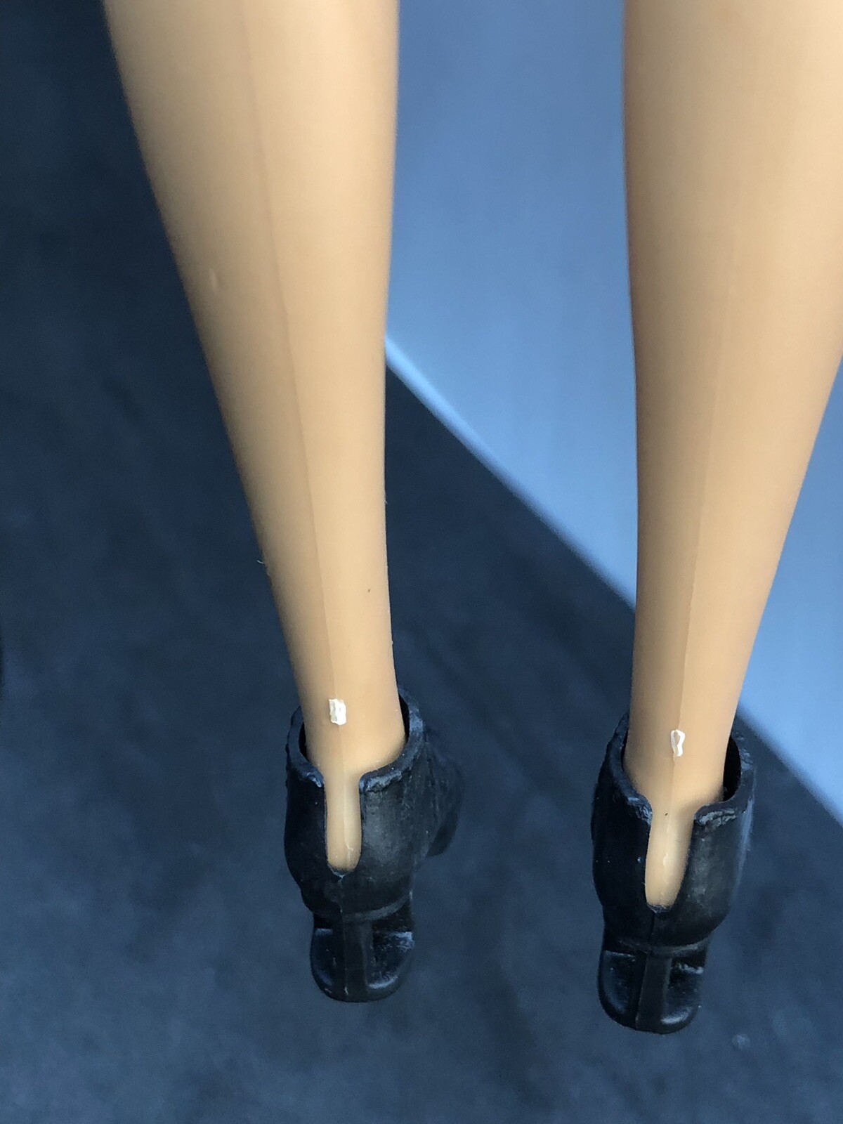 Tall Barbie Fashionistas # 44 Doll Leather Ruffles Shaved Head for OOAK Repaint 