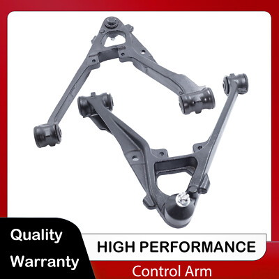 Front Lower Control Arms w/ Ball Joints For Chevy GMC Silverado Sierra ...