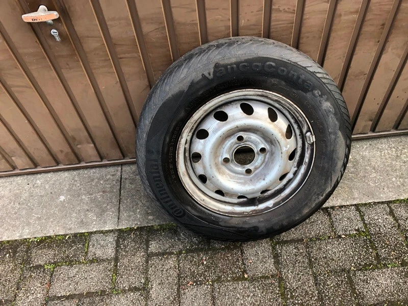 1xkomplette Reserverad Ersatzrad+Felge 165/R13C 91/89R für Opel Corsa+Anhänger - Bild 2 von 4