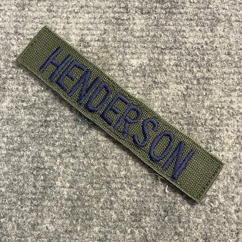 Paño tenue de la Fuerza Aérea de los Estados Unidos con excedentes verde oliva coser en cinta de nombre EE. UU. - Imagen 4 de 14