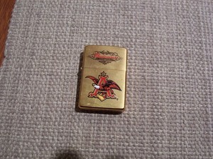 LIMITED EDITION ZIPPO LIGHTER BUDWEISER MILLENNIUM NEVER STRUCK E 2000