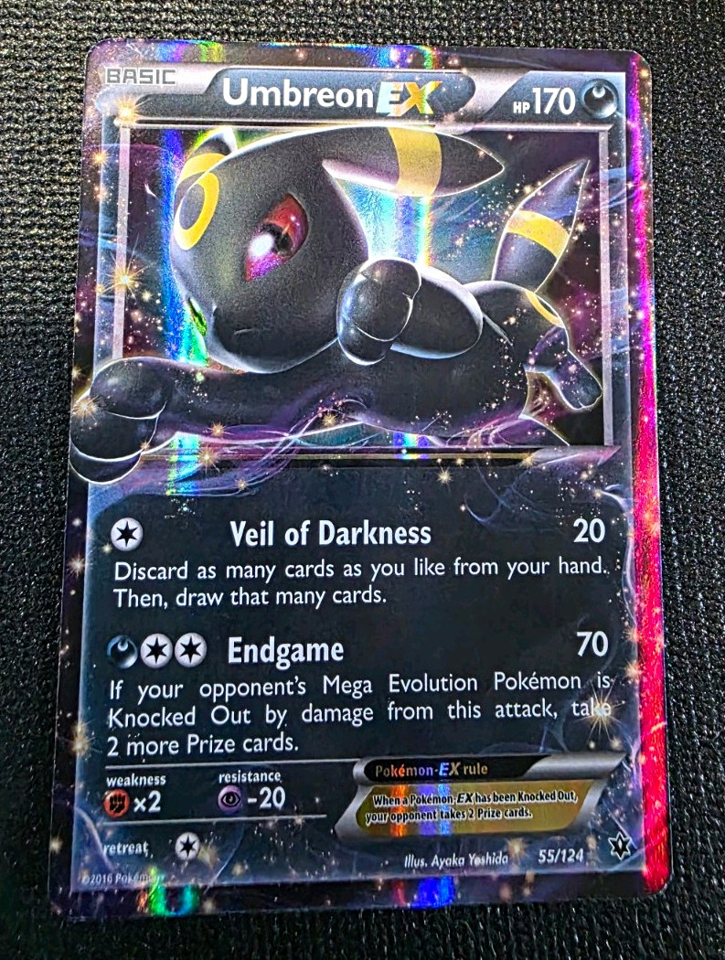 Fates Collide Umbreon EX 55/124 Holo NM