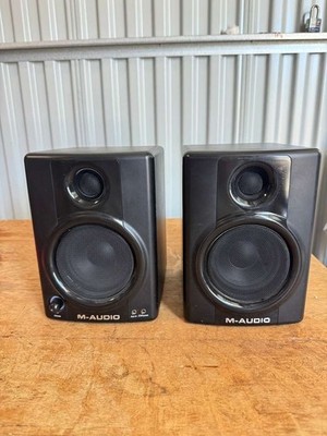 M Audio Speakers Studiophile AV 40 Black Powered Desktop Home Audio