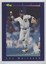 1992 Classic Lou Whitaker #91 0au4