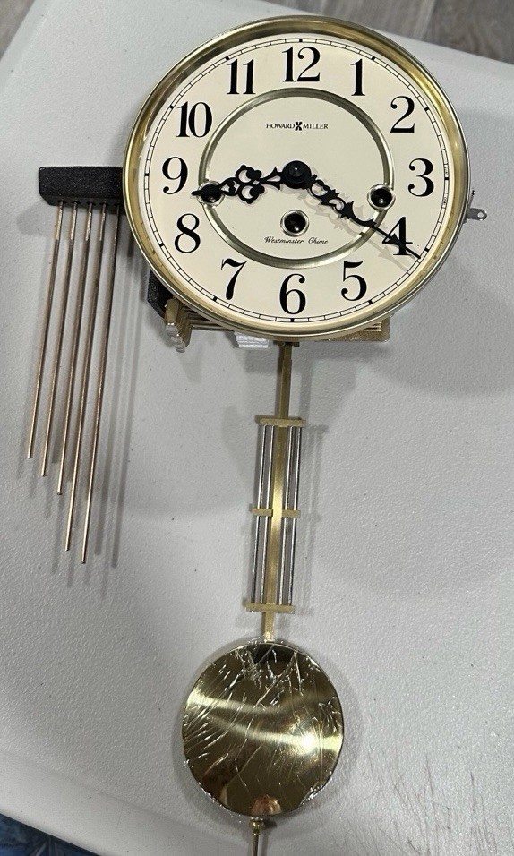 Howard Miller Kieninger APL03 354588 Westminster Clock Movement Dial Pendulum