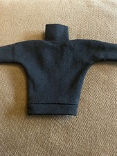 Vintage Action Man Black Jumper For Polar Explorer Adventurer Original 