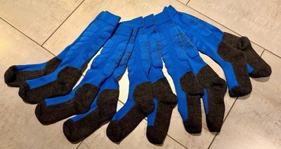 5 Paar Pack - Decathlon Wedze Skisocken für Erwachsene - 100 Übergröße - Größe: 35-38 - blau