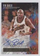 2018-19 Panini Court Kings High Signatures 29/149 Vin Baker #HC-VBK Auto 5xx