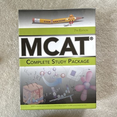 Examkrackers MCAT Complete Study Package 7th Edition Study Guide Orsay