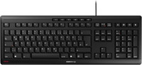 Cherry Stream Keyboard, Kabelgebundene Tastatur, Deutsches Layout (Qwertz), FlüS