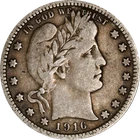 1916-D Barber Quarter