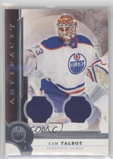 2016-17 Upper Deck Artifacts Dual Materials 31/125 Cam Talbot #78 0a0k