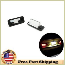 2x White Led Number License Plate Light Lamp For 1992-1999 Bmw E36 3series