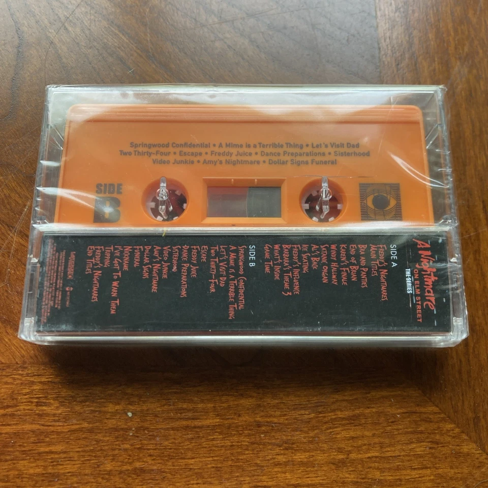 NEW Freddy's Nightmares Series ORANGE Cassette #/100 Limited OST Terror Vision - Image 2 of 3