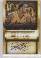 2013-14 Panini Gold Standard Strike Signatures 261/299 Robert Sacre #13 Auto 2u3