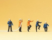 Preiser 79115 N-Skala FeuerwehrmäNner Set #1 Figuren