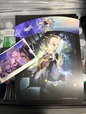 Honkai Star Rail Firefly Release Event Poster, Cup Sleeve and Picture Card