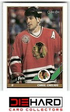 1991-92 O-Pee-Chee #233 Chris Chelios Chicago Blackhawks