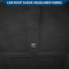 Self Adhesive Headliner Fabric W/Foam Backing Interior Trim DIY Roof Repair R...