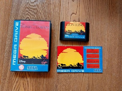 König der Löwen / Lion King Sega Mega Drive inkl. OVP und Anleitung