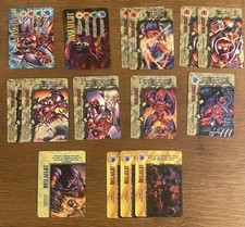 Onslaught Hero Cards + 13 Specials Marvel Overpower Card Game 1996 Promo OPD x 3