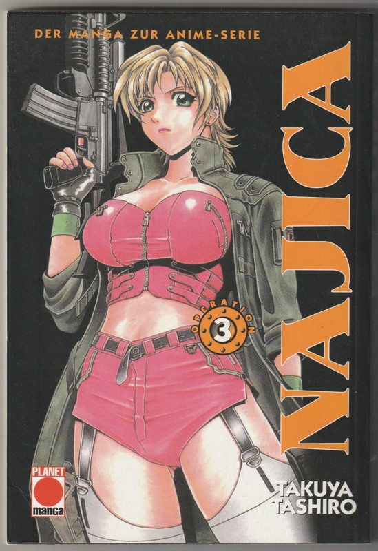 ✪ NAJICA #3, PANINI/PLANET MANGA 2004 MANGA PAPERBACK Z1/1-