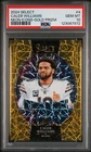 2024 Panini Select Caleb Williams Neon Icons Gold /10 RC PSA 10 💎