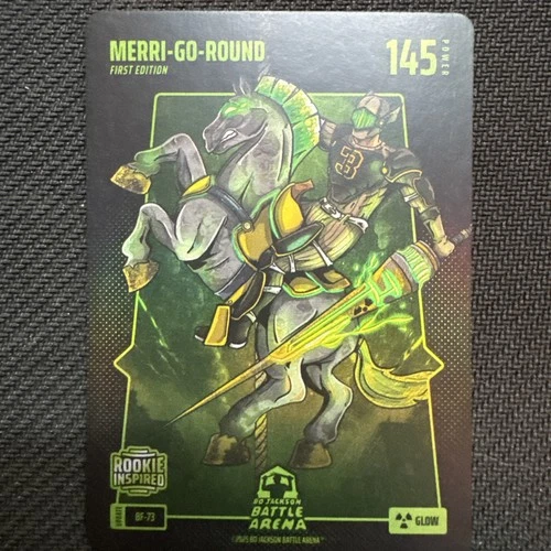 Bo Jackson Battle Arena Merri-Go-Round Jackson Merrill RC Glow Battlefoil