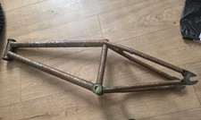 Federal Notorious Bmx Frame 21tt Raw Plz Read Spares Repaire