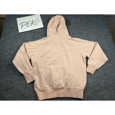 Ellesse Hoodie Men's Medium Pink Pullover Spellout Logo Since 1959 Sweatshirt
