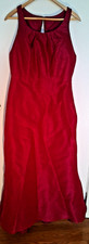 JLM Occasions Couture Floor Lenght Dupioni Bridesmaid Dress in Fuchsia Size 12