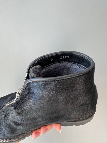 VINTAGE KANDAHAR HORSEHEIR SWISS HANDMADE SIEDE AVANT GARDE BOOTS - Picture 8 of 10