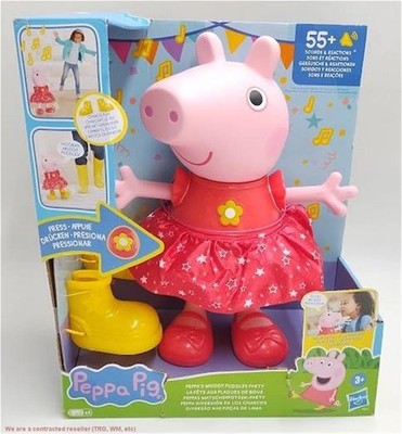 Peppa Pig Peppa S Muddy Puddles Party Singing And Dancing Doll *SEE DETAILS*
