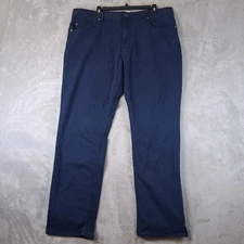 Buffalo David Bitton Mens Blue Archer Slim Stretch Extensible Coupe Slim 40x32