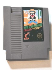 Wild Gunman 5 Screw Nintendo Nes Cleaned & Tested Authentic