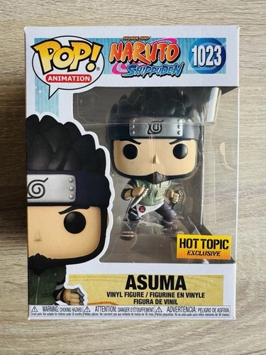 Funko Pop Animation #1023 My Hero Academia Naruto Asuma Hot Topic Exclusive *NEW