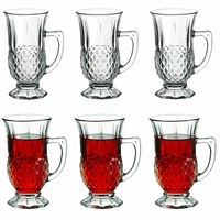 TeegläSer KaffeegläSer Latte Mit Henkel 6Er-Set 160Ml